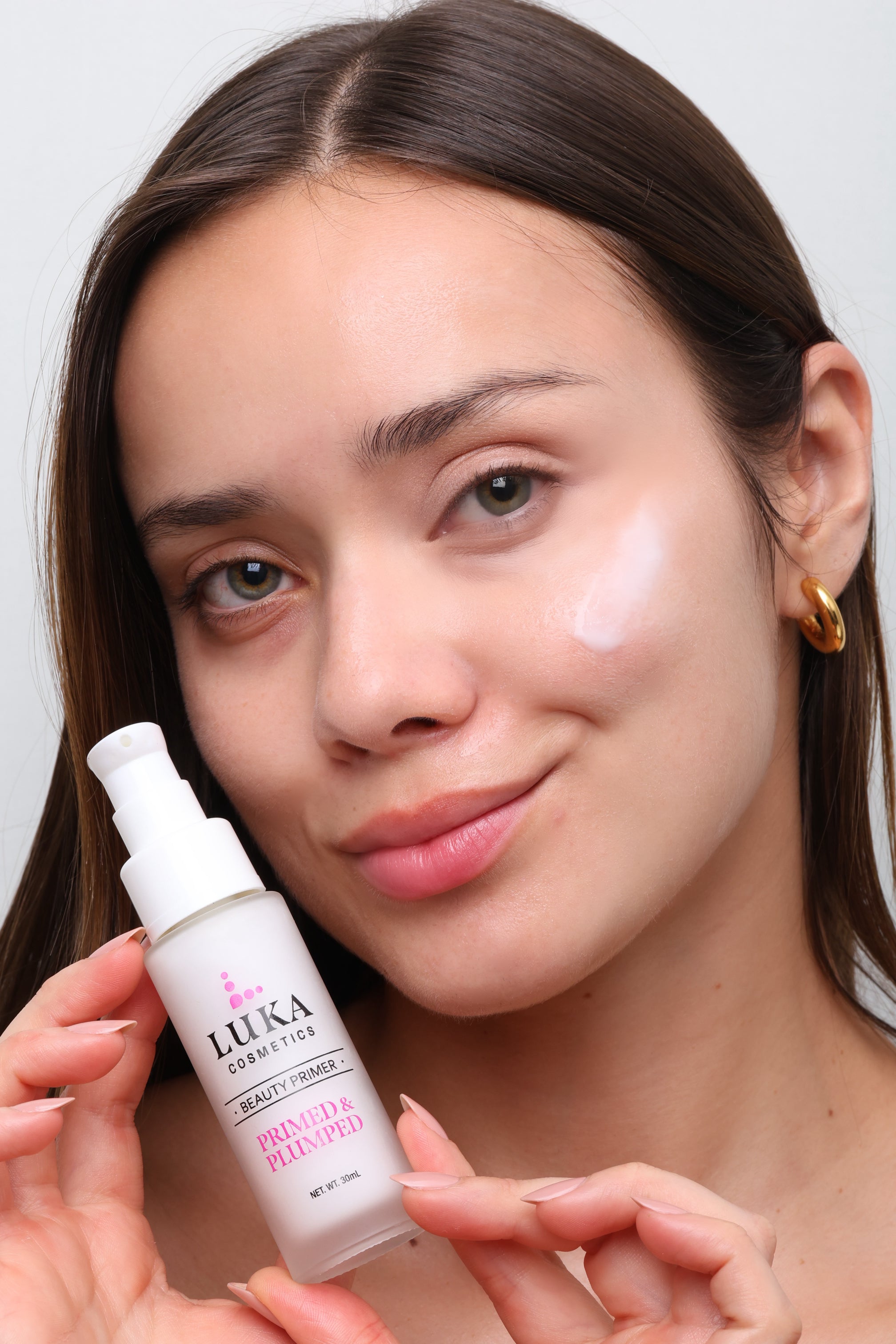 Primed and Plumped Organic Face Primer