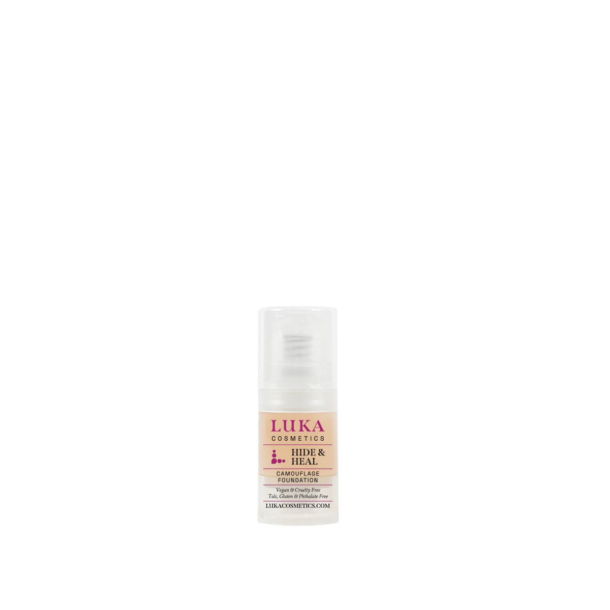 Mini Travel Size Hide & Heal Camouflage Foundation - Luka Cosmetics