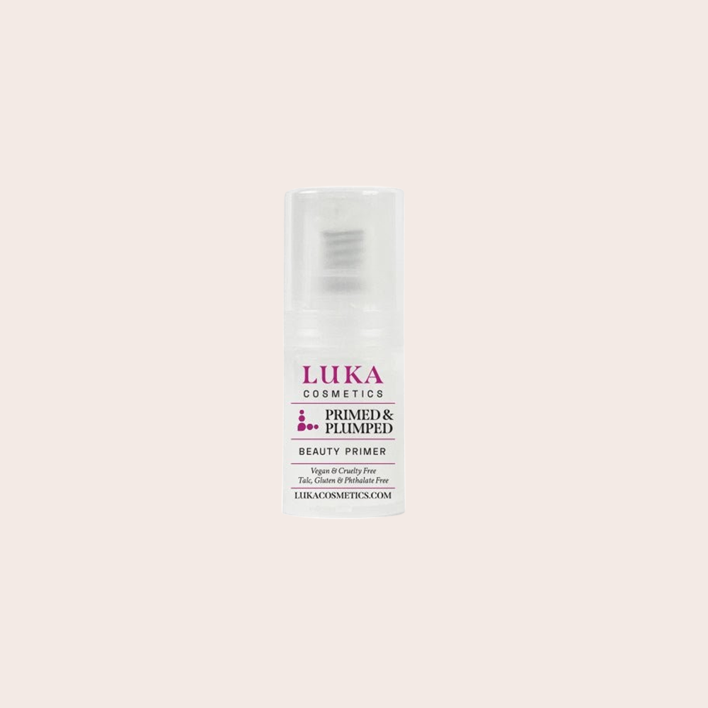 Primed &amp; Plumped Organic Face Primer mini 5 ml - All About the Base set