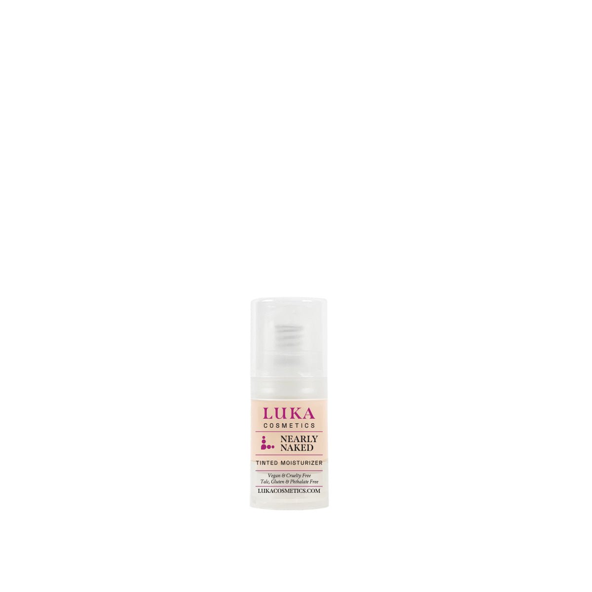 Mini Travel Size Nearly Naked Tinted Moisturizer - Luka Cosmetics