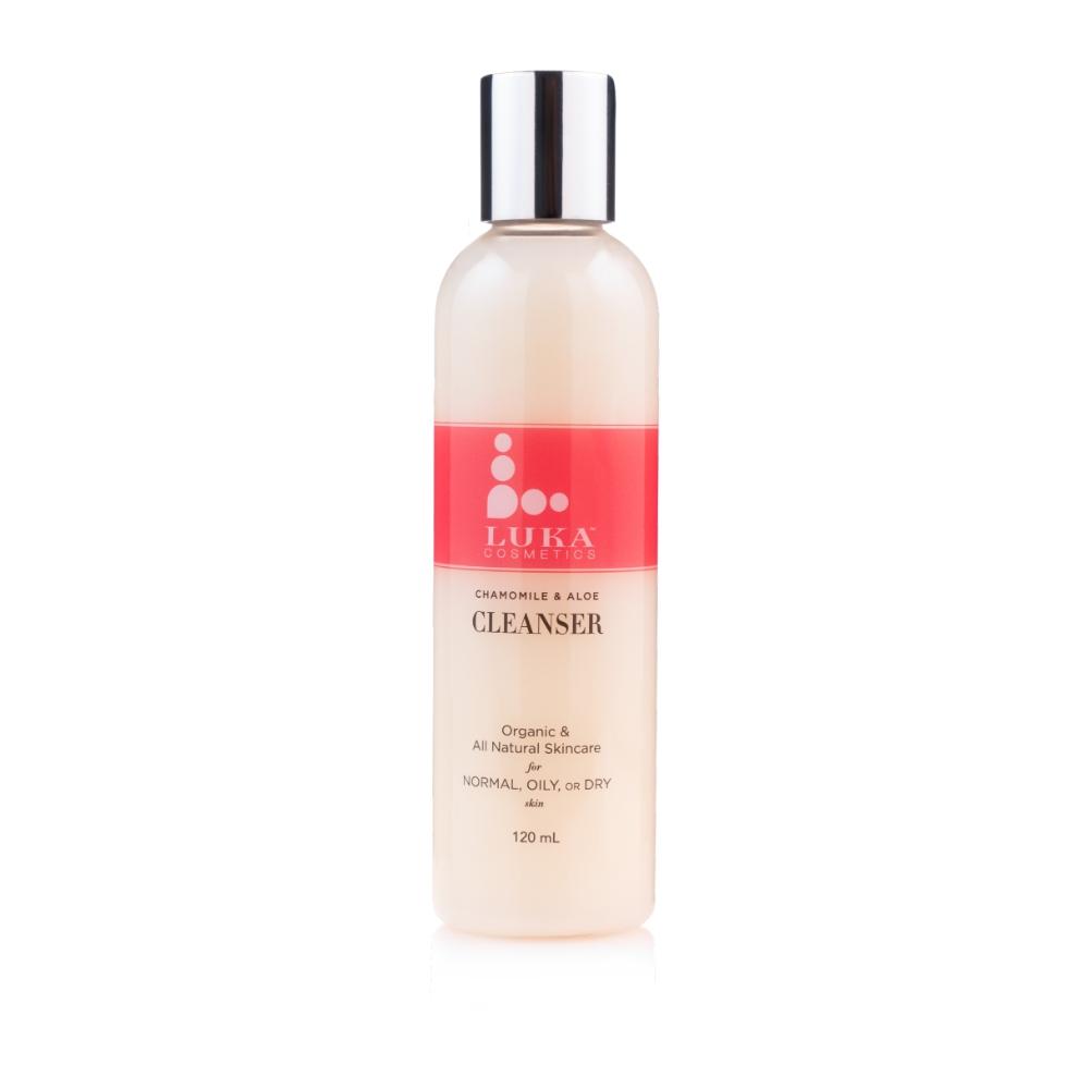 Organic Chamomile and Aloe Cleanser - Luka Cosmetics